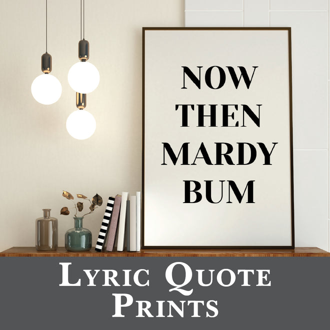 Music Quote Prints