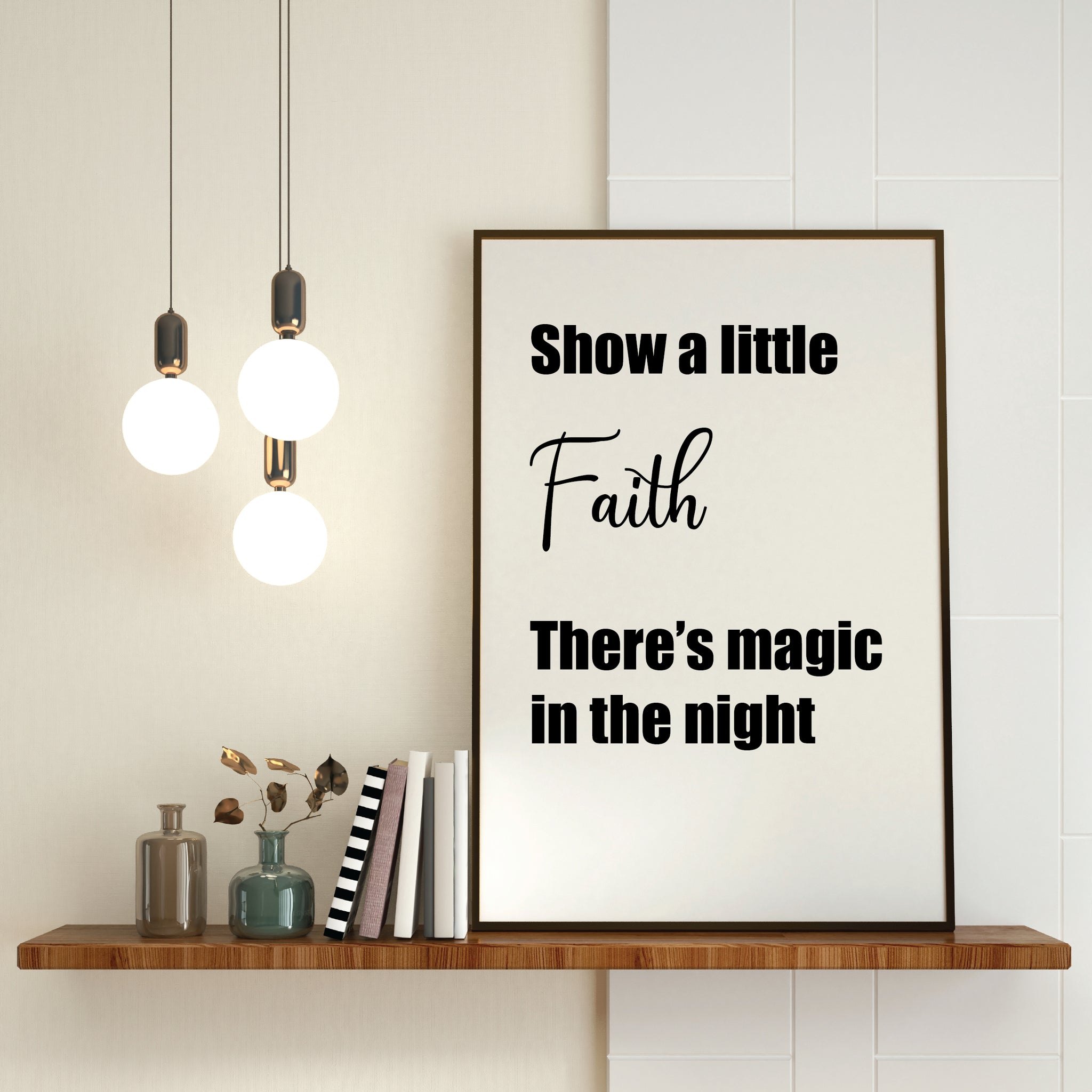 music quote print